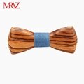 MBT230 fashion 3Dhandmade Sapele wood wooden bow tie for man