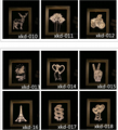 New Designs digital wooden photo frame lamp