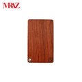 Wooden business name card case holder
