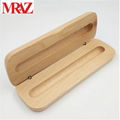 Wooden business gift pen box with pen 