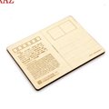  Plywood laser cutting Christmas tree decoration festival supplies wood card