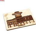  Plywood laser cutting Christmas tree decoration festival supplies wood card 3