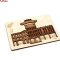  Plywood laser cutting Christmas tree decoration festival supplies wood card