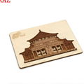  Plywood laser cutting Christmas tree decoration festival supplies wood card 4