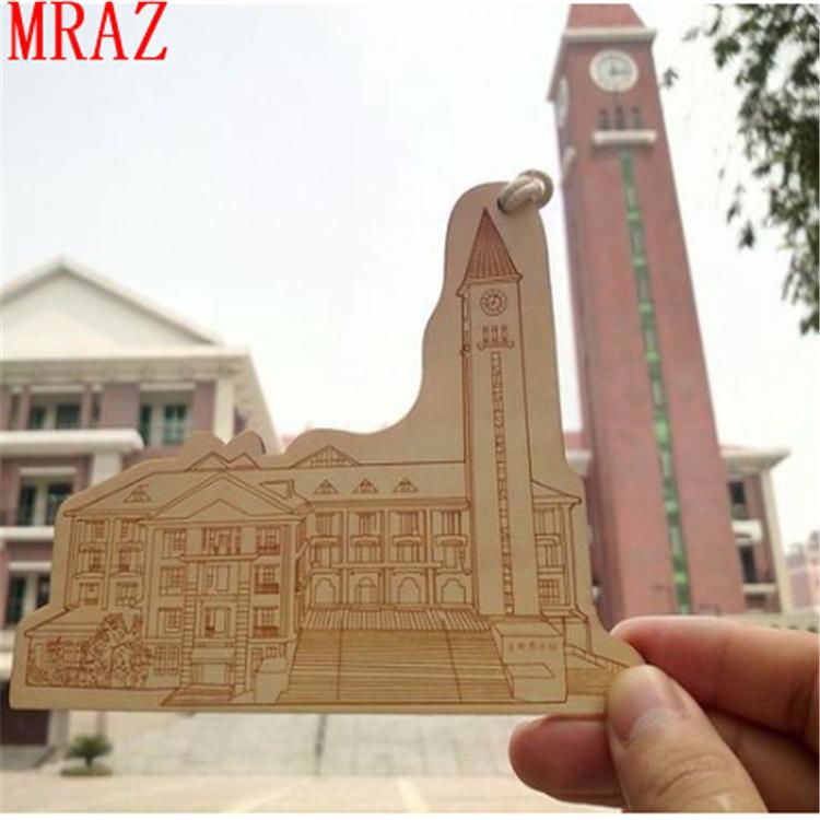  Plywood laser cutting Christmas tree decoration festival supplies wood card 5