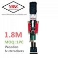 2021 120cm 150cm wooden 6 foot nutcracker for sale