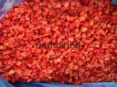 Frozen Red Pepper Diced