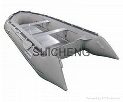 Inflatable boat for water recreation