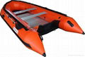 Inflatable boat for water recreation 1