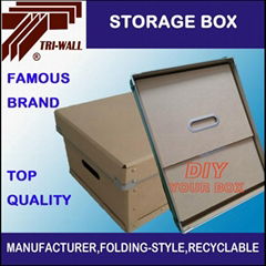 FOLDING  CARDBOARD  GIFT BOX  WINE BOX