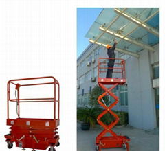 Outdoor Signal operation Vertical Self-propelled hydraulic scissor lift platform