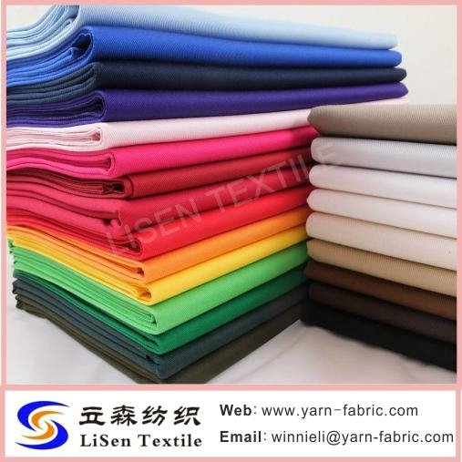 CVC 60/40 45Sx45S Cotton blended suiting fabric