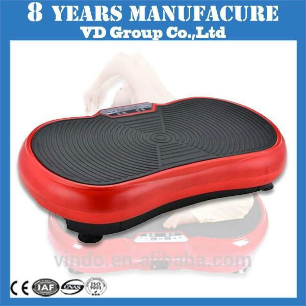 Hot sale vibration plate crazy fit super body shaper manual vibration machine