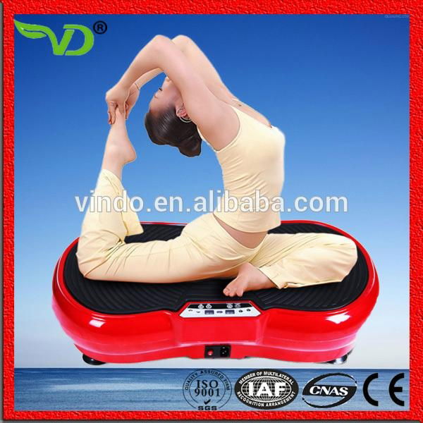 Hot sale vibration plate crazy fit super body shaper manual vibration machine 3