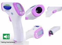 Non Contact Infrared Talking Thermometer for Human Body