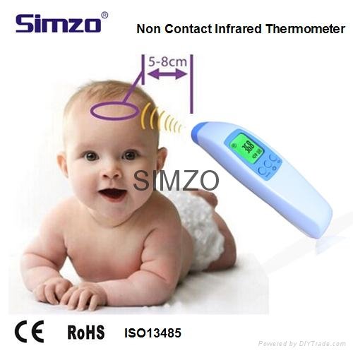 3 in 1 temperature thermometer without contact