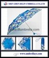 All nice design manual fold umbrella for lady