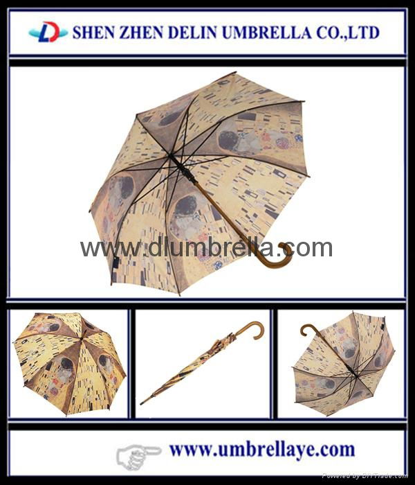 All popular design full print stick umbrella 4