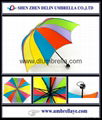 All manual fold umbrella for rain and sun 1