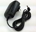 power adapter 12v1.5a 2.0*0.7 charger for tablet pc with uk us plug 2