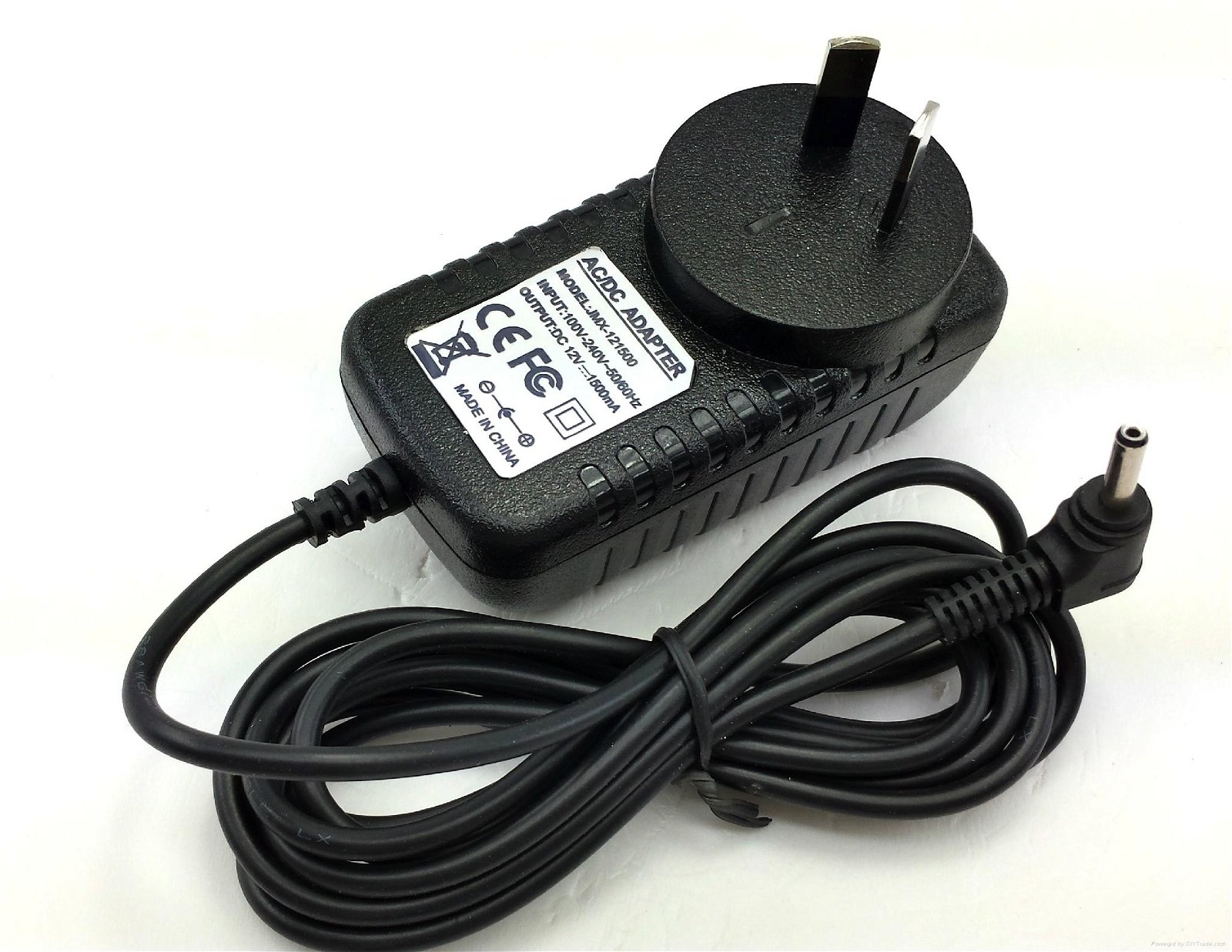 power adapter 12v1.5a 2.0*0.7 charger for tablet pc with uk us plug 5