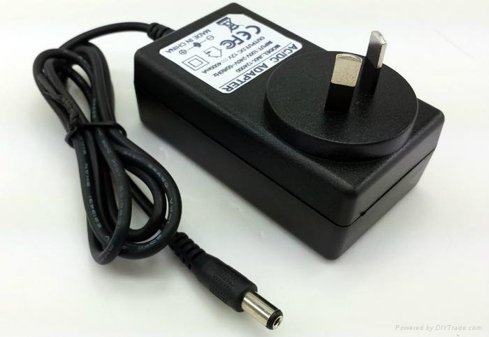UL approval au plug 12V4A wall type48W power supply adapter made in china 5