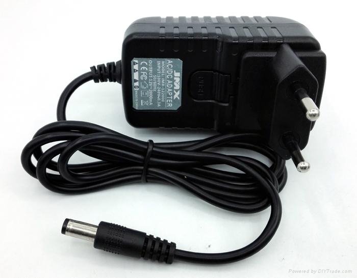 12v2a power adapter for HDD and mini speakers