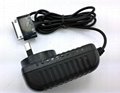 for K1 S1 Y1001 12v1.5a car charger tablet pc adapter with uk plug 4