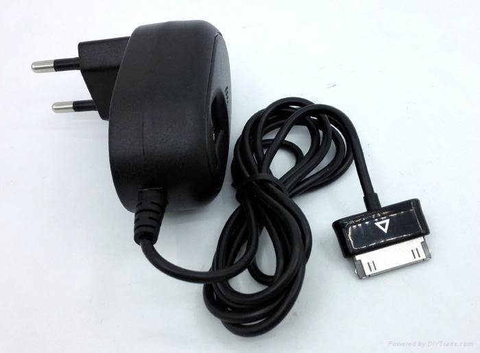 Dual usb with p1000 5V2.5A adapter for flat charger adapter 4