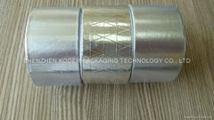 High performance electronic insulation or electrically conductive aluminum foil