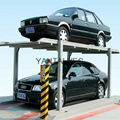 Hot Sale CE Two Levels Pit Parking Lift System  2