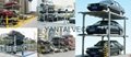 Three Levels Pit Parking Lift System with CE 3