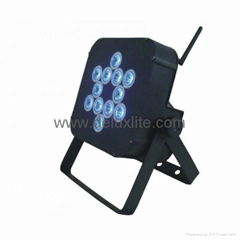 12pcs RGBW/A LED Wireless Battery Par