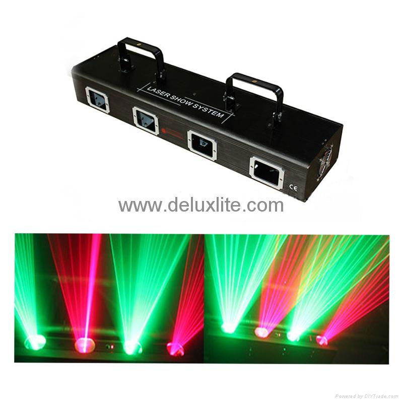 4 Head Stage Effect Bar Laser Light