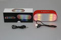 New disco led light mini portable speaker bluetooth 3