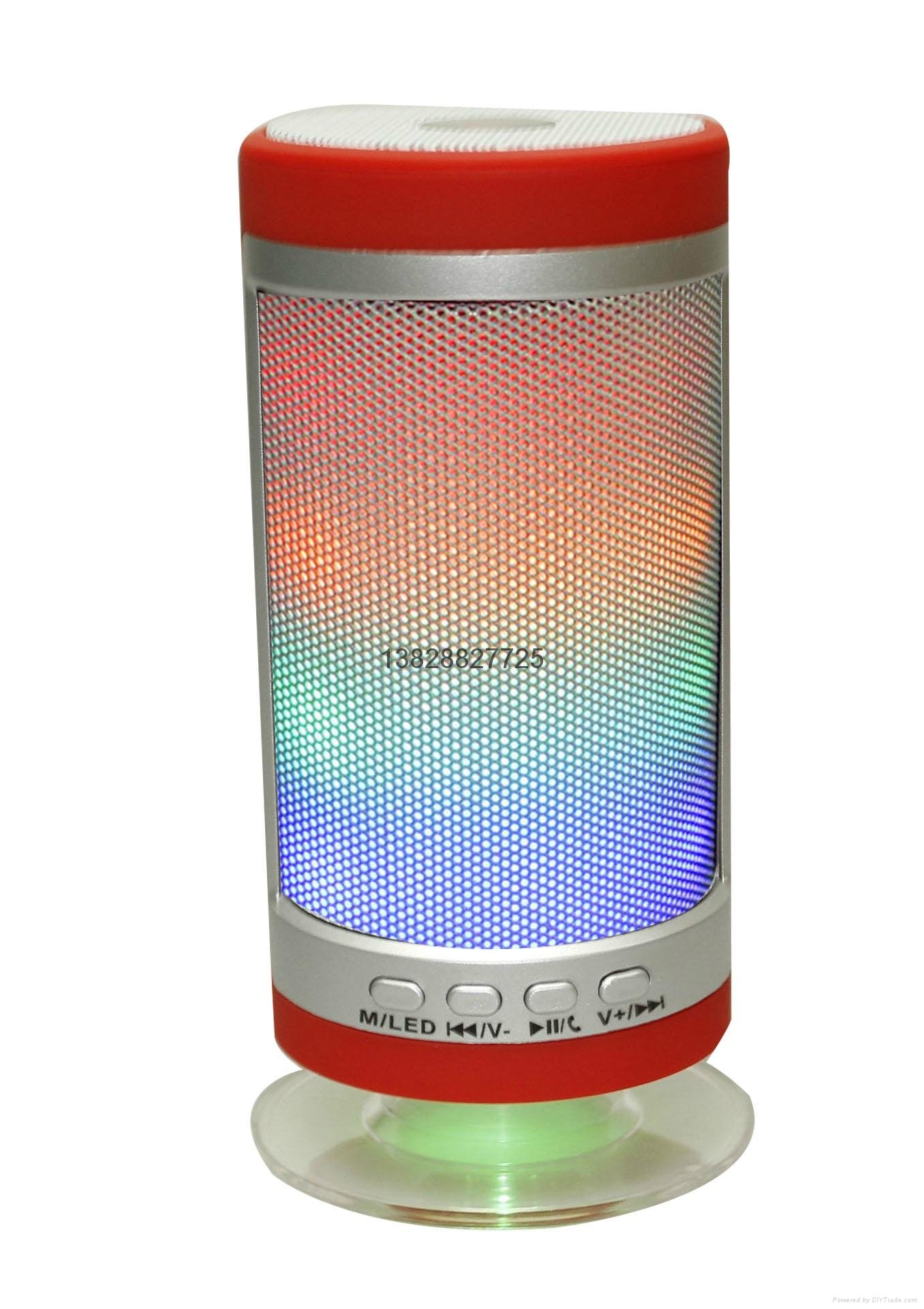 New arrival shenzhen 2015 bluetooth speaker with led light 4