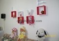 Korean Style Love Storage Rack Wall Shelf Wall Hanger Home & Wall Decor Creative 5