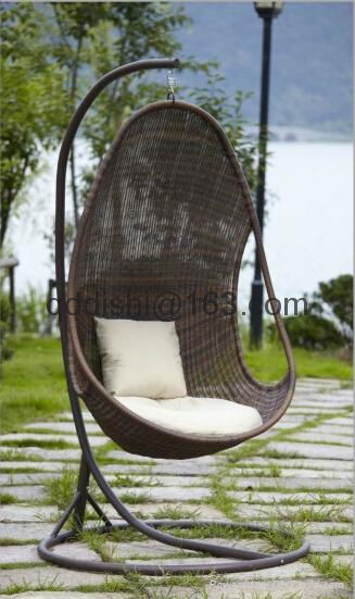 living gazebo rattan hanging swing chair with UV-RESISTANT 2