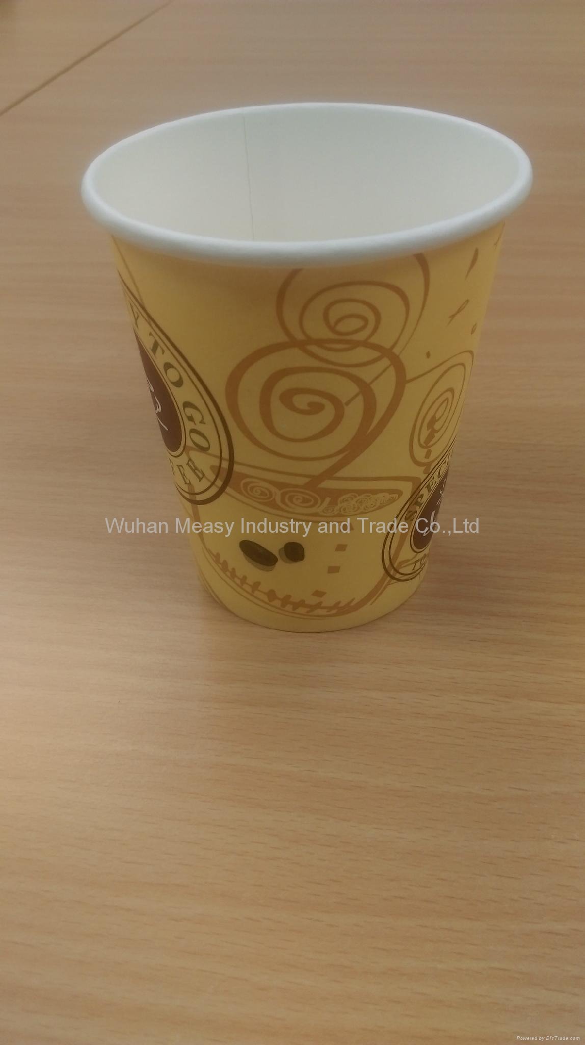 Disposable hot  coffee paper cup 4