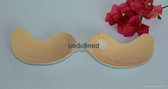Factory wholesale selling breathable mango bra silicone bra chest dress pads fo