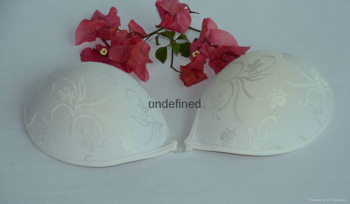 Hot cup semi wedding seamless bra under the thin thick dress sexy underwear 5