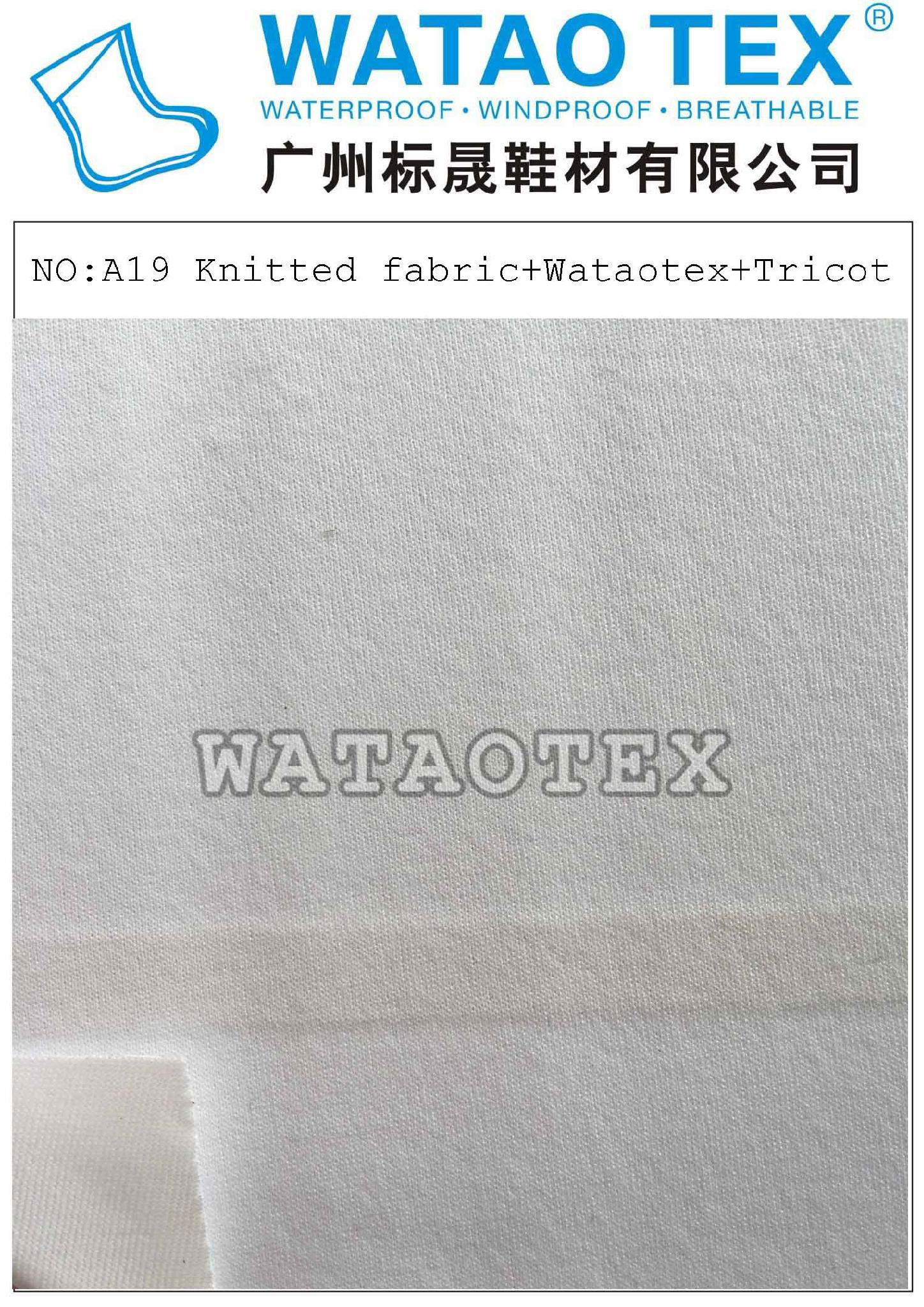 Waterproof knitted fabrics for shoes manufactured in Guangzhou