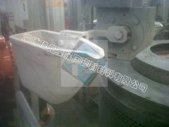 Ceramic Auto Pour Ceramic Ladle for Aluminum Casting