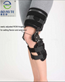 Manufacture of neoprene knee support as