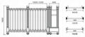 Advanced and High Technic Aluminum Alloy Electric Retractable Gates Classical Ro 2