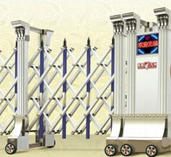 ALUMINUM ALLOY ELECTRIC TELESCOPIC GATE IN HIGHEST QUALITY CLASSICAL ROMEⅠE