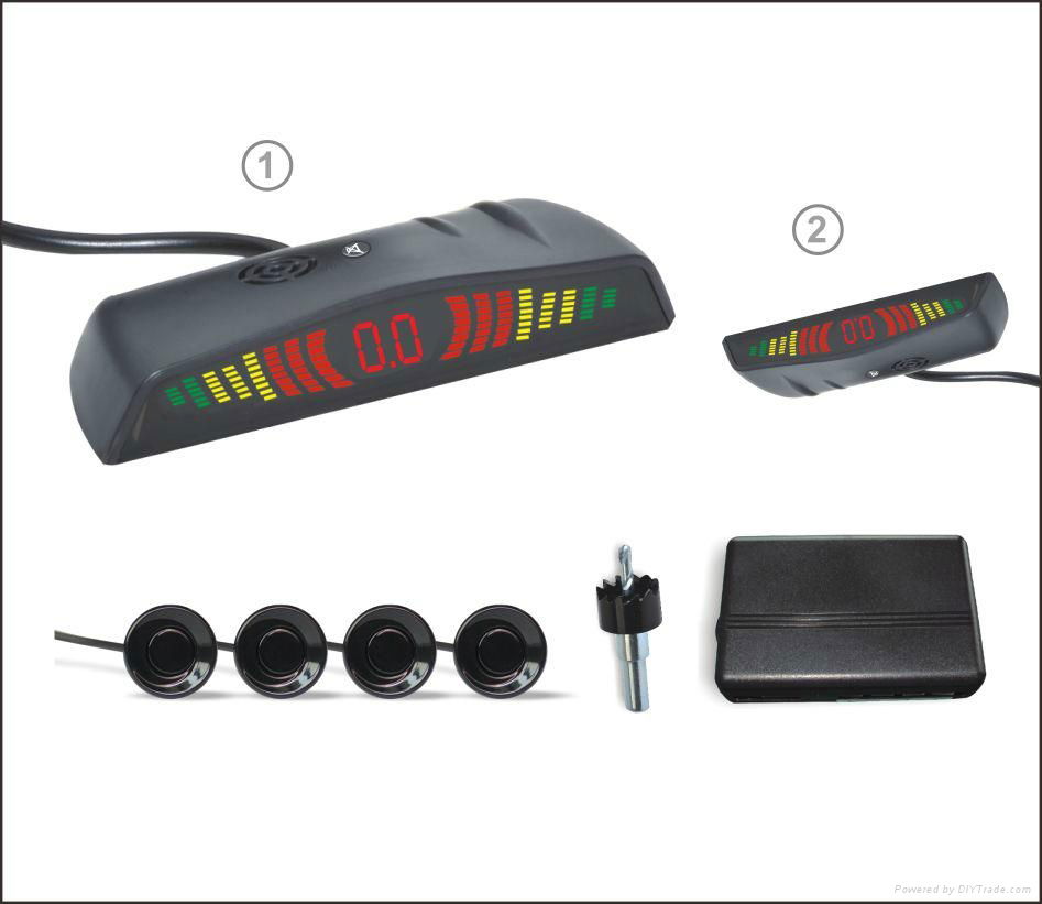 Car Reverse Aid Parking Sensor with LED Display