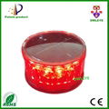 Rechargeable Mini Solar Revolving Warning Light 2