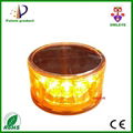 Rechargeable Mini Solar Revolving Warning Light 5