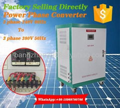 220Vac to 380vac 3 phase voltage converter 20kw